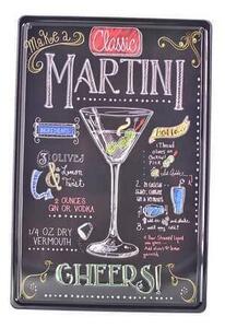 Ceduľa Martini Cheers Vintage style 30cm x 20cm Plechová tabuľa