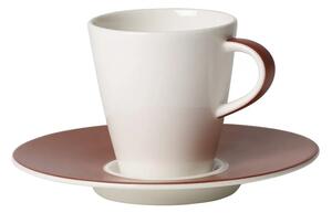 Villeroy&Boch Villeroy & Boch Caffé Club Uni Oak Espresso šálek s podšálkem