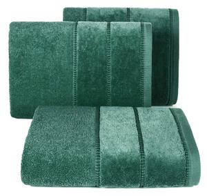 Bavlněný froté ručník MARIA 50x90 cm, tmavě zelená, 500 gr Mybesthome