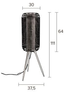 Stojací kovová lampa DUTCHBONE Archer XL