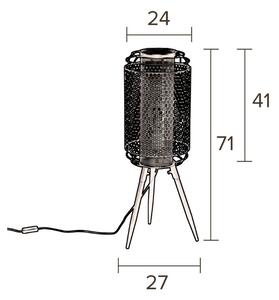 DNYMARIANNE -25% Stojací kovová lampa DUTCHBONE Archer M