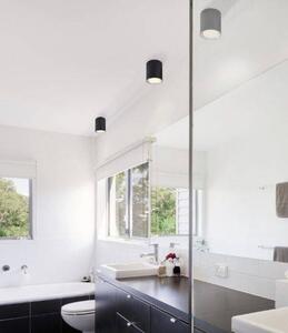 Stmívatelné LED světlo NORDLUX Fallon Varianta: Ø 100 x 60 mm, 8,5 W, 2700K, černá/kartáčovaná ocel