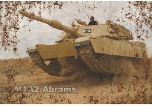 Cedule Tank M1A2 Abrams