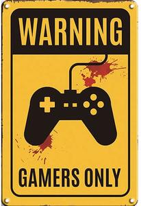 Cedule Warning Gamer Only