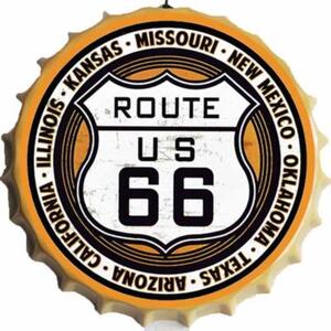 Víko cedule Route Us 66