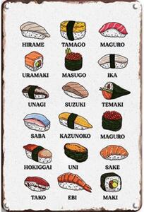 Cedule Sushi menu