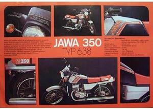 Cedule Jawa 350 typ 638