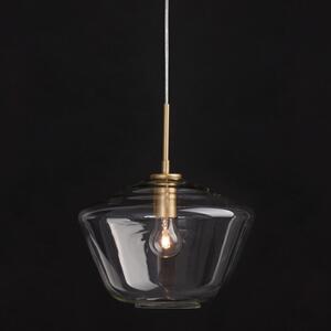 Skleněné závěsné světlo Nova Luce Prisma 30 cm