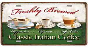 Cedule značka Classic Italian Coffee
