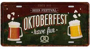 Cedule značka Oktoberfest