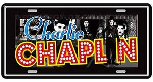 Cedule značka Charlie Chaplin