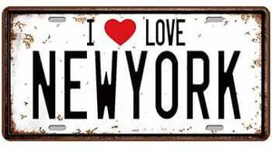 Cedule značka I love New York