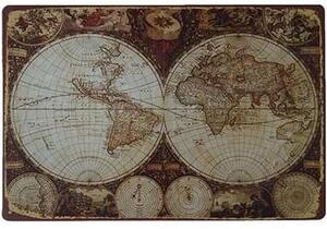 Cedule mapa světa