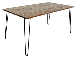 Designový jídelní stůl Shayla 180 cm hnědý