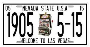 Ceduľa značka Nevada USA 30,5cm x 15,5cm Plechová tabuľa