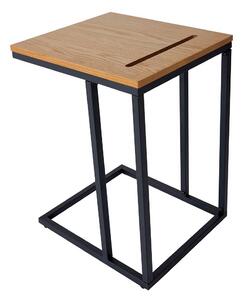 Designový odkládací stolek Sweden 43 cm dub