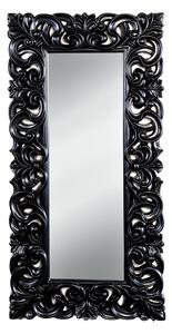 Designové nástěnné zrcadlo Kathleen 180 cm černé
