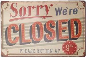 Cedule Sorry We Are Closed