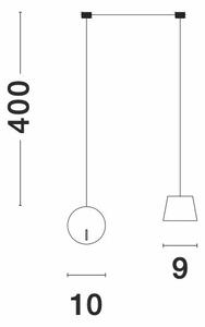 NOVA LUCE LED svítidlo Amadeo 9118106