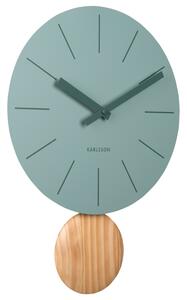 Present time Tyrkysové nástěnné hodiny Lora 30 cm