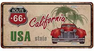 Cedule značka Route 66 California USA