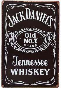 Ceduľa Jack Daniels - Jennessee Whiskey 30cm x 20cm Plechová tabuľa