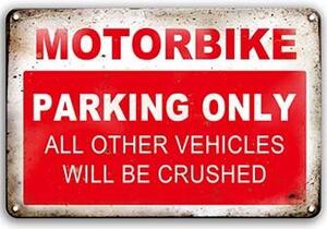 TOP cedule Cedule Motorbike - Parking Only