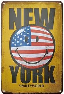 Cedule New York Cedule New York 30cm x 20cm Plechová cedule
