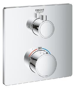 Grohe Grohtherm - Termostatická sprchová baterie pro 2 spotřebiče, chrom 24079000