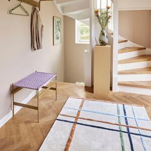 Béžový koberec Hübsch Fluffy 120 x 180 cm
