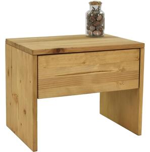 Woody Masivní smrkový noční stolek Matteo 48,5 x 38 cm