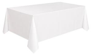 Obdélníkový ubrus 260x180 cm – bílý barva Bílá