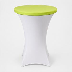 Strečový poklop na bistro stolek Ø80 cm – 12 barev barva Světle zelená