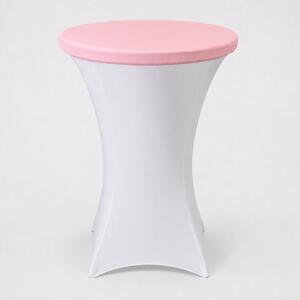 Strečový poklop na bistro stolek Ø80 cm – 12 barev barva Růžová