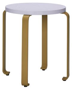 Fialová dřevěná stolička Hübsch Smile 46,5 cm
