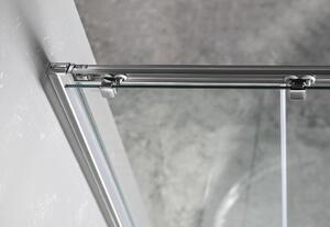 Gelco SIGMA SIMPLY čtvrtkruhová sprchová zástěna 1000x800 mm, R550, čiré sklo GS1080