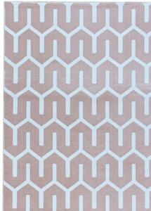 Kusový koberec Costa 3524 pink - 80 x 150 cm