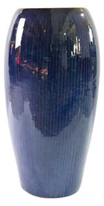 Provencelia keramický květináč Milano 61 x 31 cm Tmavě modrá