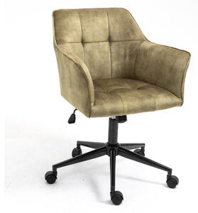 Kancelářská židle KIPPER olivová/černá