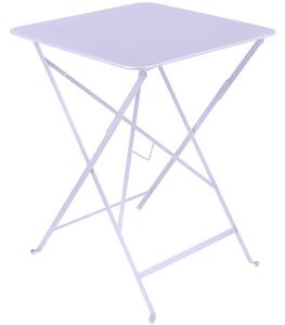 Fialový kovový skládací stůl Fermob Bistro 57 x 57 cm