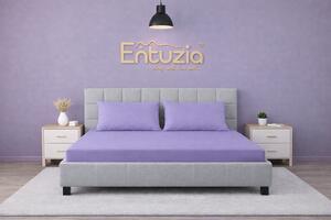 Prostěradlo DELUXE Fialová Jersey s lycrou 60x120/20