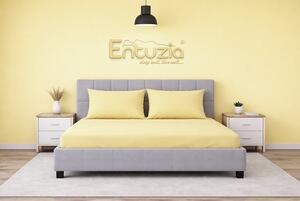Prostěradlo DELUXE Světle žlutá 60x120/20 Jersey s lycrou