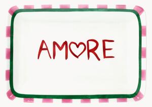 Servírovací talíř Amore New Milk & C Viva L'Italia