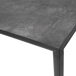 Černý keramický zahradní stůl Bizzotto Mason 220 x 100 cm