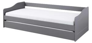 Inter Link Dětská postel Leonie (šedá, 90 x 200 cm) (100394248003)