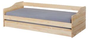 Inter Link Dětská postel Leonie (přírodní, 90 x 200 cm) (100394248004)