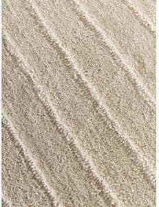 Kulatý ručně všívaný vlněný koberec Mason
