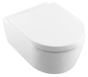 Villeroy & Boch Avento - Závěsné WC se sedátkem SoftClosing, DirectFlush, CeramicPlus, alpská bílá 5656HRR1