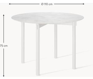 Kulatý jídelní stůl Mavi, Ø 110 cm