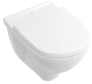 Villeroy & Boch O.novo - Závěsné WC, DirectFlush, AntiBac, CeramicPlus, alpská bílá 5660R0T2